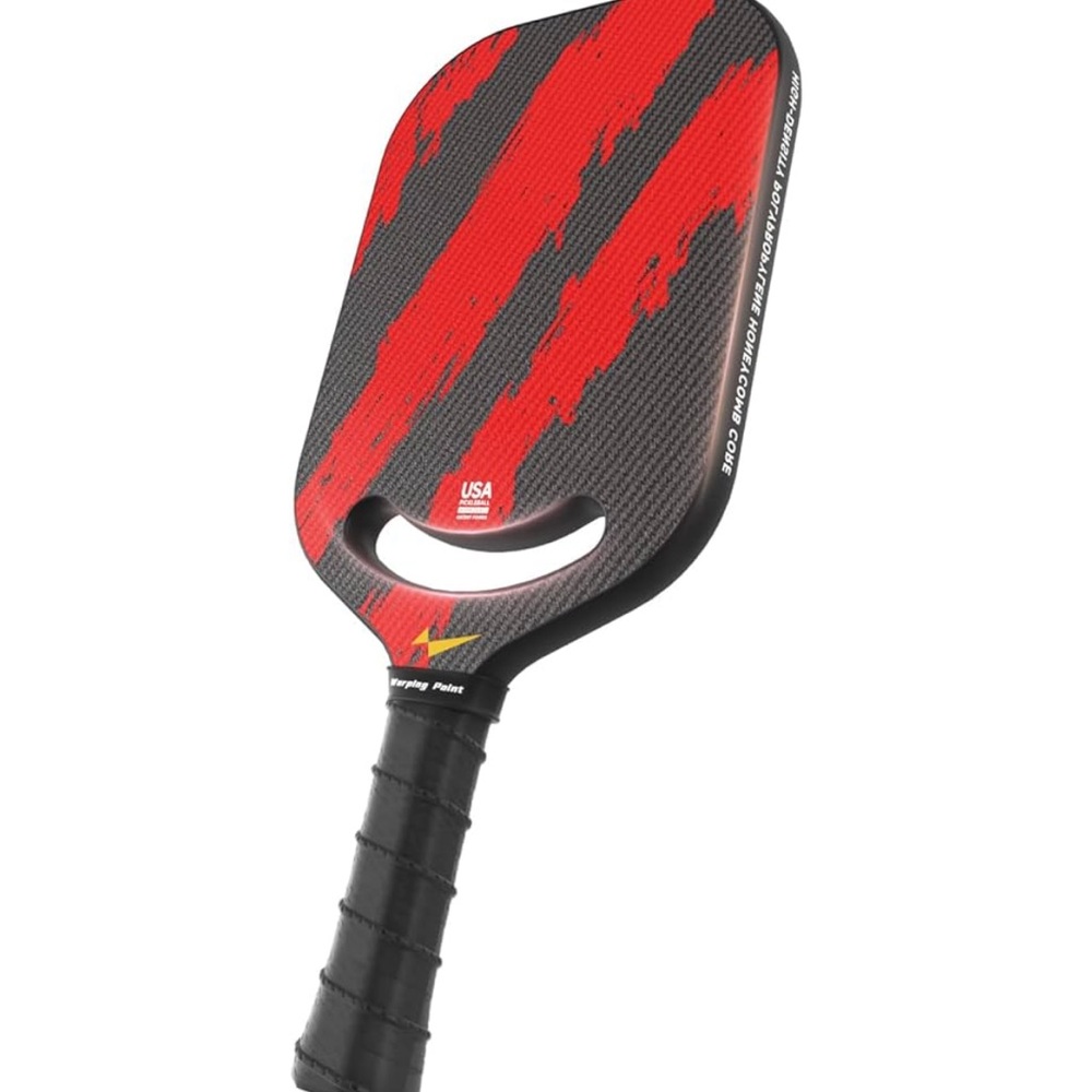 New Pro Warping carbon fiber Pickleball paddle and case - Picture 11 of 11